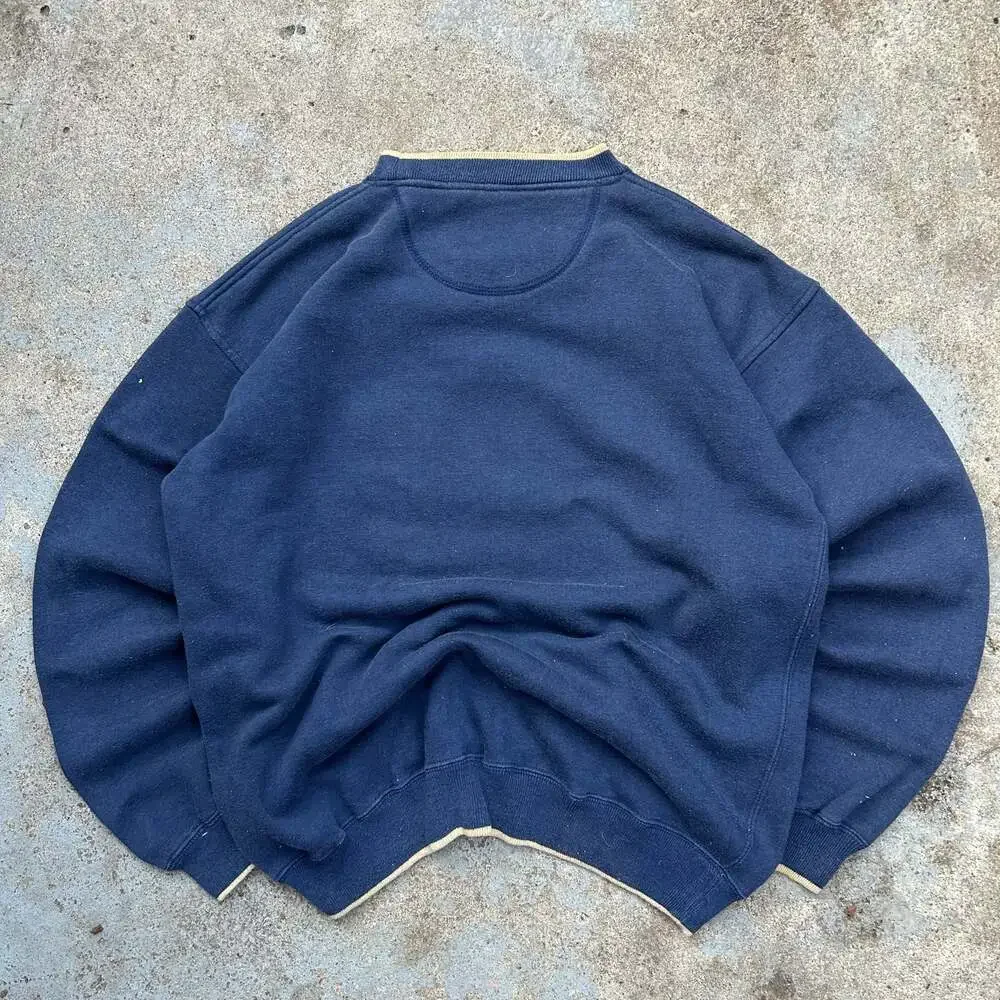Vintage Edinburgh Golf Ringer Crewneck Sweatshirt Y2K
